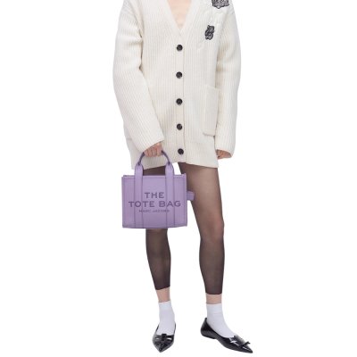 THE LEATHER SMALL TOTE BAG